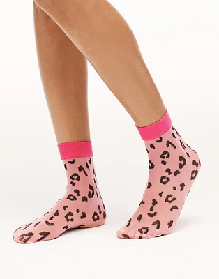 Chrissy Cheetah Socks