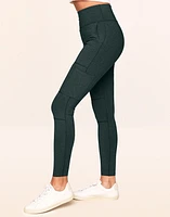 Haley Heathered Cargo Legging