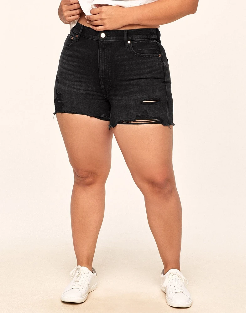 Delilah Denim Short Plus