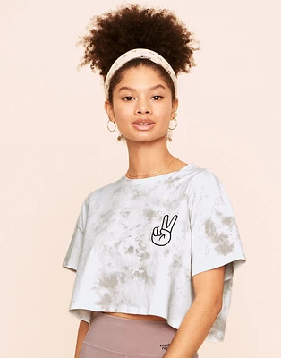 Austyn Cropped Crew Neck Tee