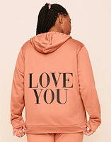 Faye Hooded Pullover Plus