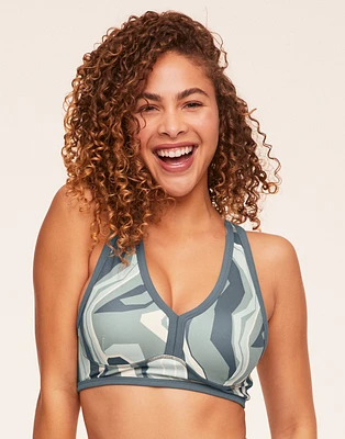 Tori Plunge Sports Bra Lined