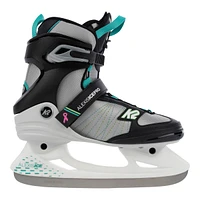 K2 Women's Alexis Pro Speed-Lace Water Repellent Ice Skates with Hockey Blades