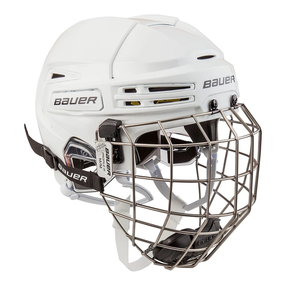 Bauer RE-AKT 75 Senior Hockey Helmet & Facemask Combo