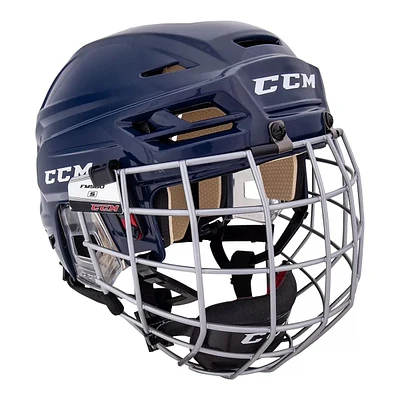 CCM Tacks 110 Senior Hockey Helmet Combo