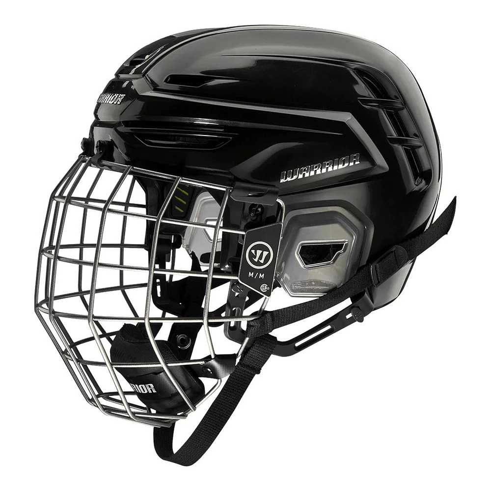 Warrior Alpha Pro Senior Hockey Helmet Combo