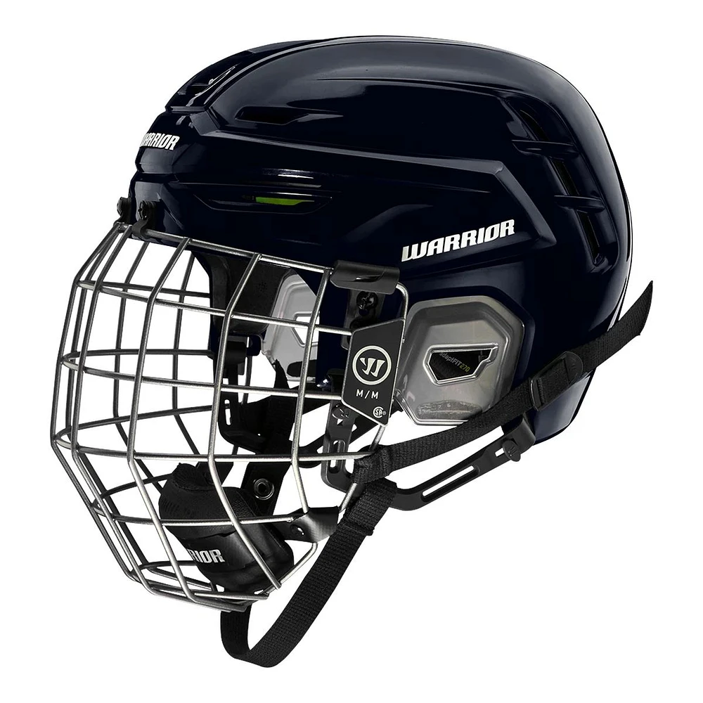 Warrior Alpha Pro Senior Hockey Helmet Combo