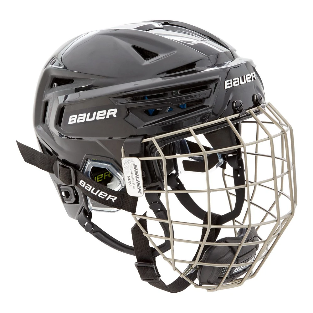 Bauer Re-Akt 150 Senior Hockey Helmet Combo