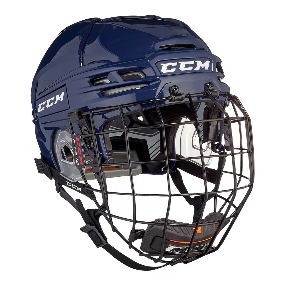 CCM Senior Tacks 910 Combo Hockey Helmet With Cage