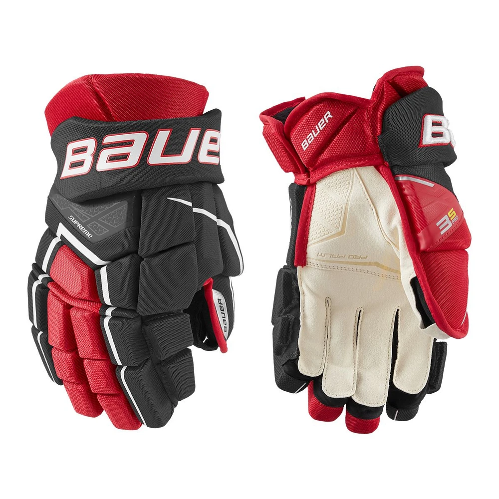 Bauer Supreme 3S Pro Intermediate Hockey Gloves