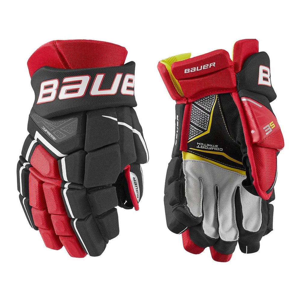 Bauer Supreme 3S Intermediate Hockey Gloves