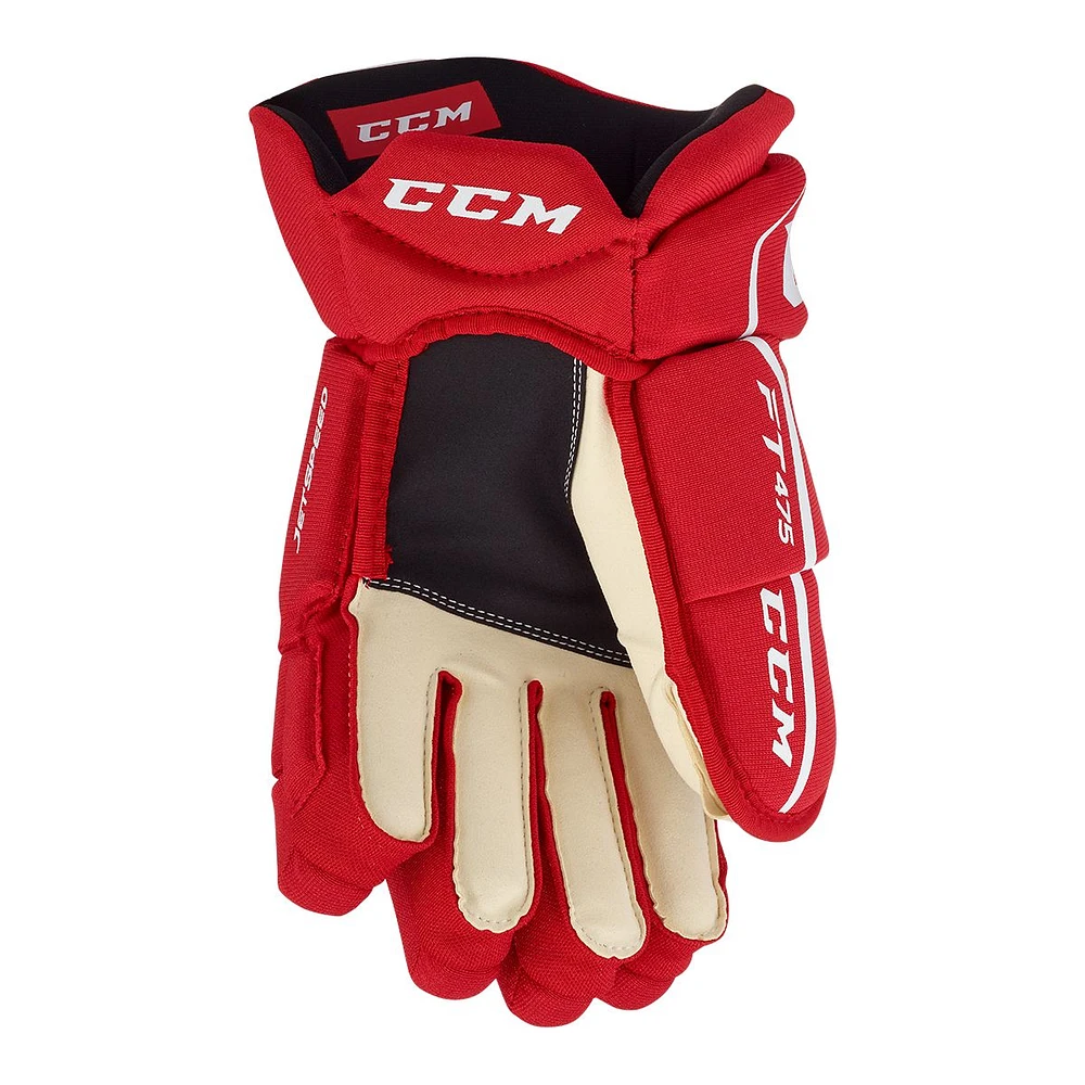 CCM Jetspeed FT475 Junior Hockey Gloves