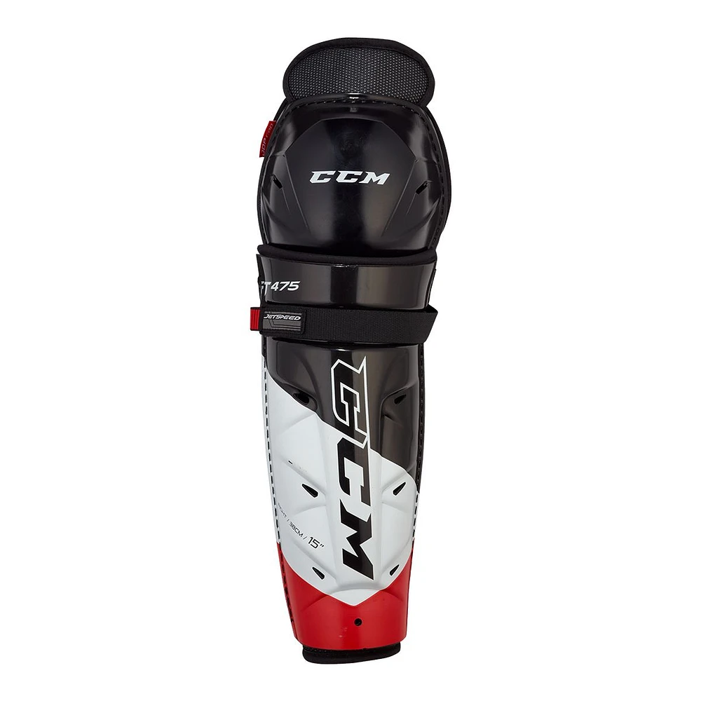 CCM Jetspeed FT475 Junior Shin Guards