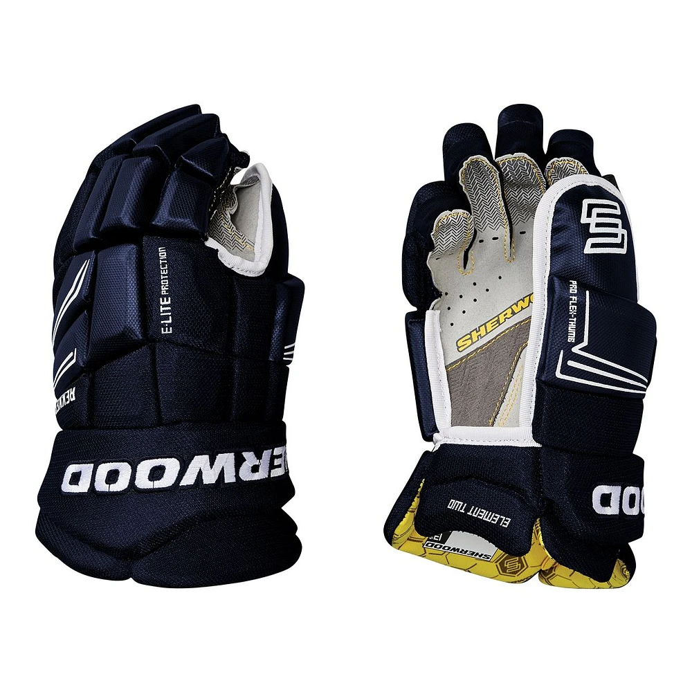 Sherwood Rekker Element 2 Senior Hockey Gloves