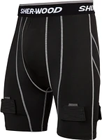 Sherwood Compression Jock Senior Hockey Shorts