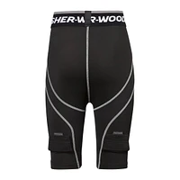 Sherwood Compression Jock Junior Hockey Shorts