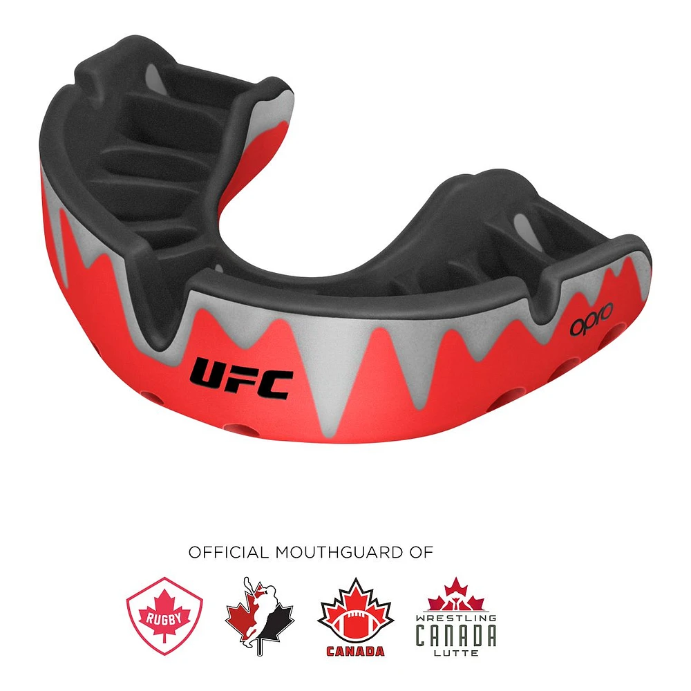 OPRO Self-Fit UFC Platinum Fangz Mouthguard