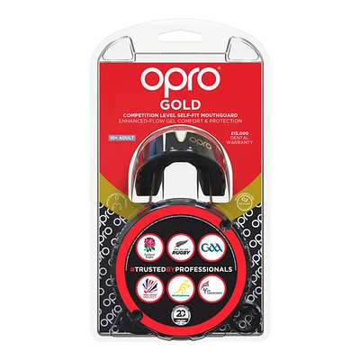 OPRO Self-Fit 4 Gold Braces Mouthguard