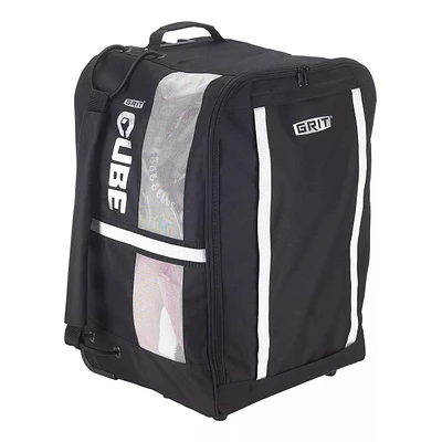 GRIT Senior Cube Wheels Hockey Bag, 26"