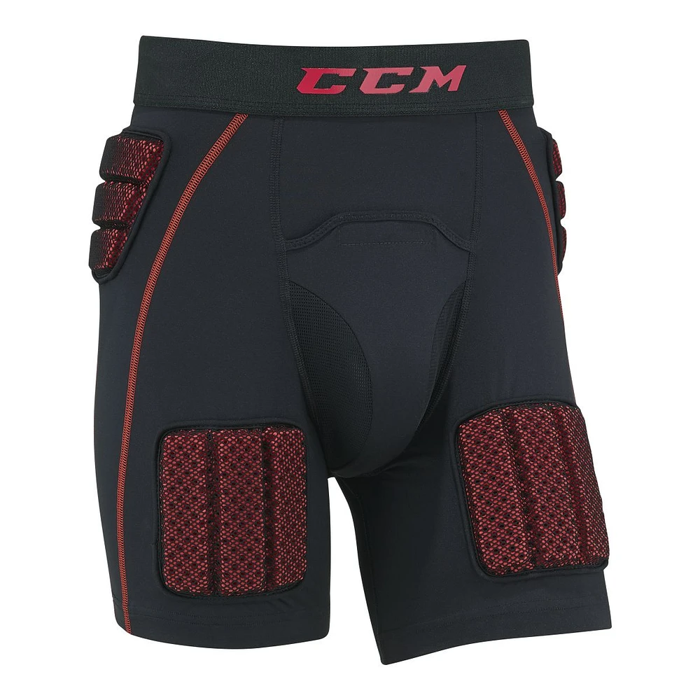 CCM Senior Quicklite Ball Hockey Padded Shorts