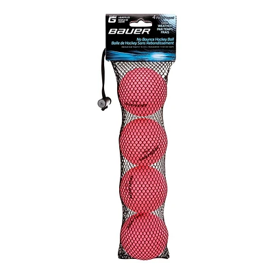 Bauer Cool Weather Street Hockey Balls - 4 Pack