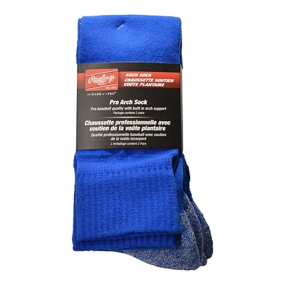 Rawlings Pro Arch 2-Pack Baseball Socks