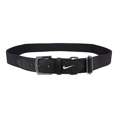 Nike Adult Baseball Belt 2.0 - Black/White