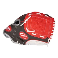 Rawlings Kids Players Series 10" Baseball/Softball Glove, Right-hand Catch