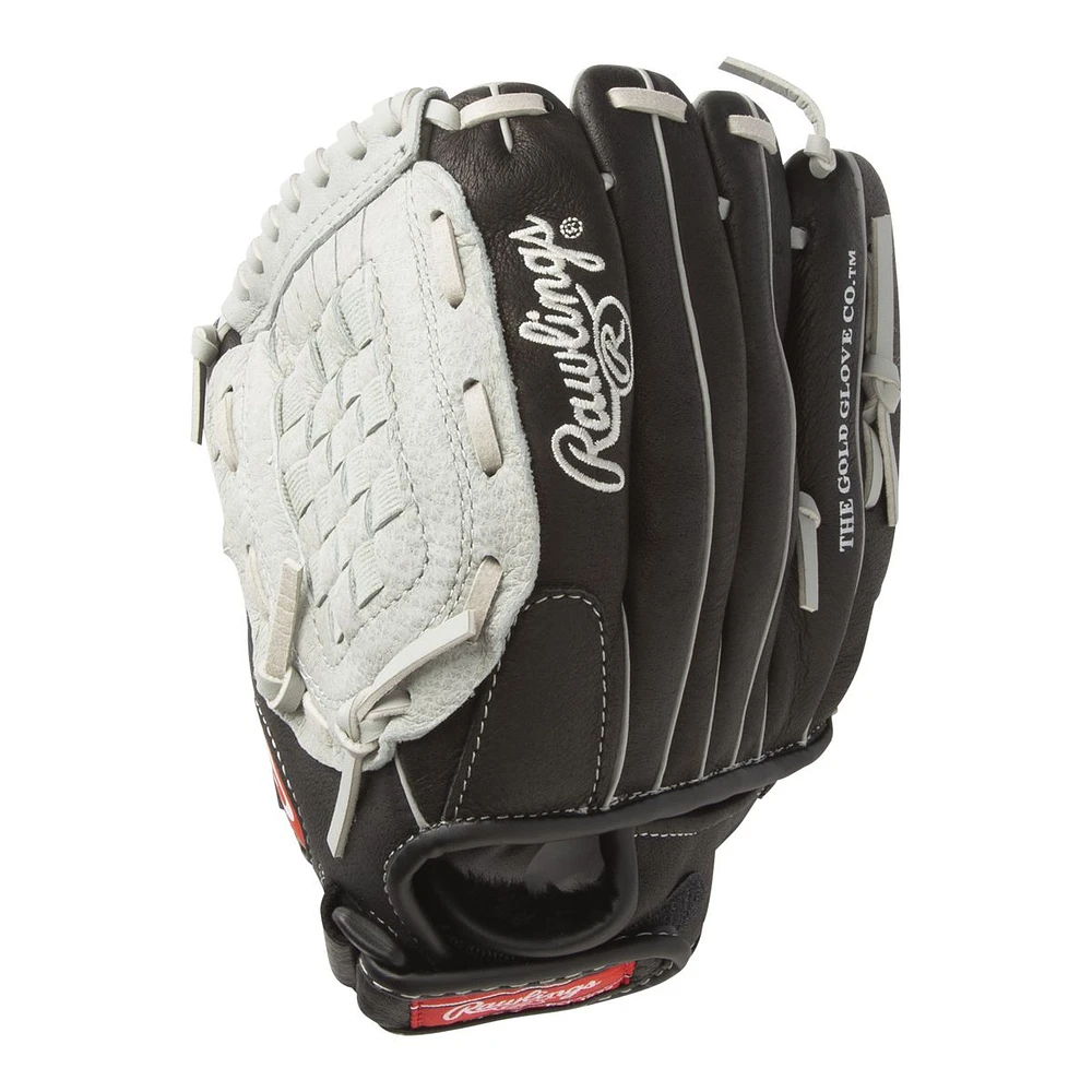 Rawlings Kids Sure Catch 10.5" Baseball/Softball Glove, Right-hand Catch