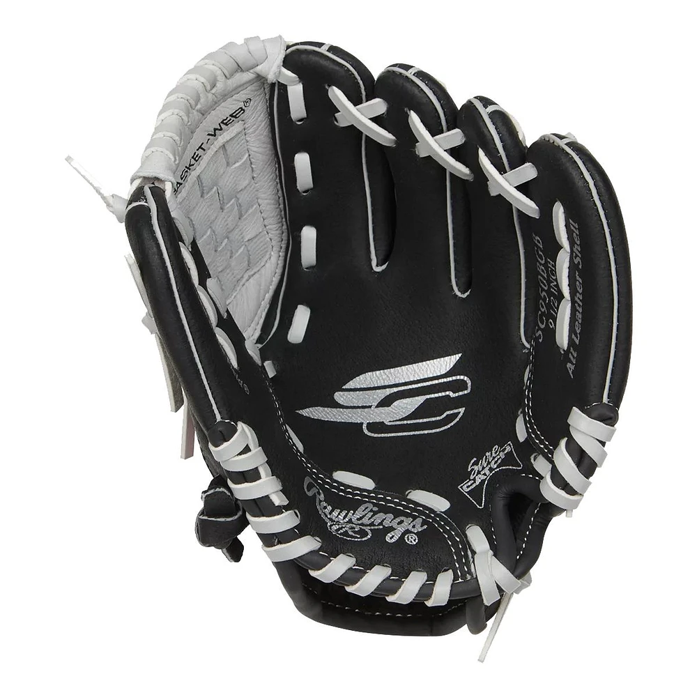 Rawlings Kids Sure Catch 9.5" Baseball/Softball Glove