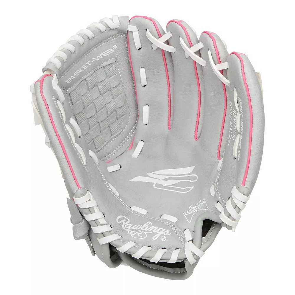 Rawlings Kids Sure Catch 10.5" Softball Glove, Fastpitch