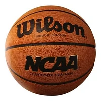 Wilson NCAA Composite Basketball, Size 7, Indoor/Outdoor