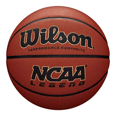 Wilson NCAA Legend Composite Basketball, Size 5, Indoor/Outdoor