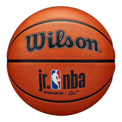 Wilson Junior NBA Authentic Series Basketball, Size 5, Outdoor