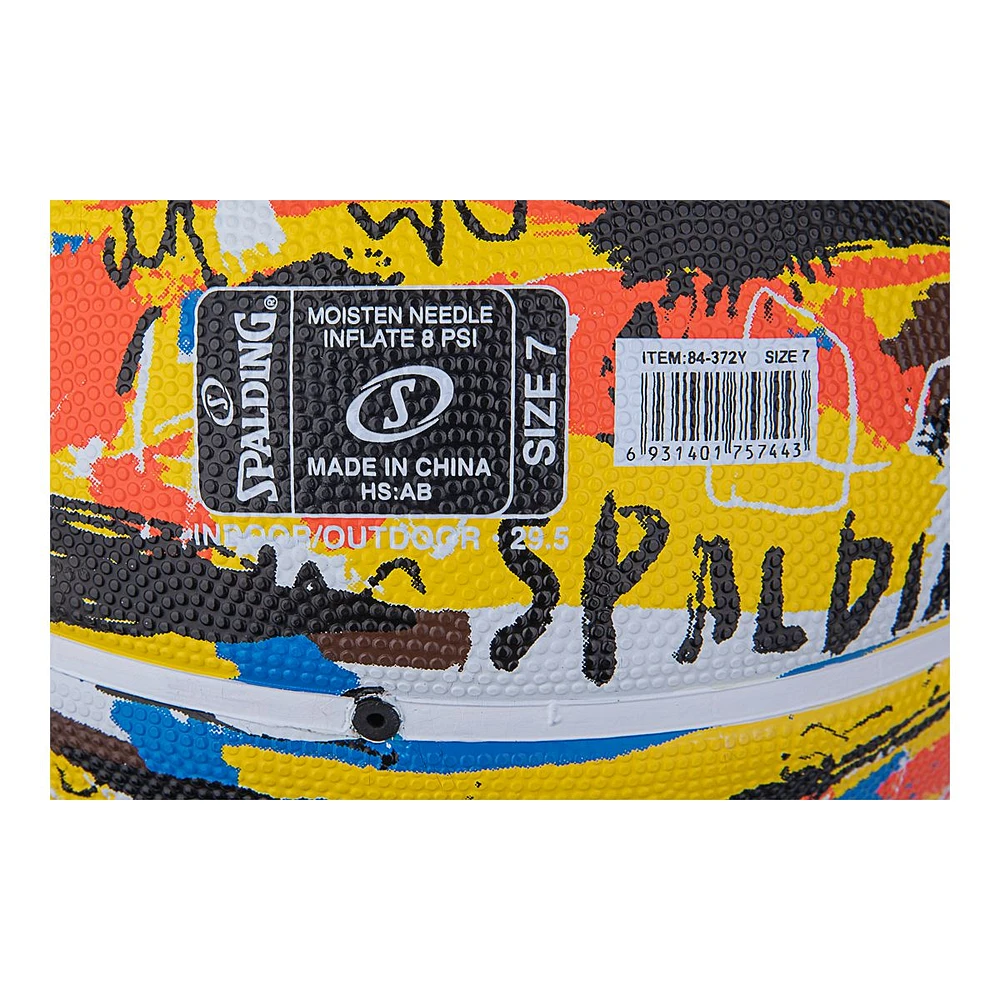 Spalding Graffiti Size 7 Basketball