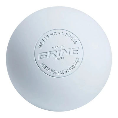 Brine Lacrosse Ball - White