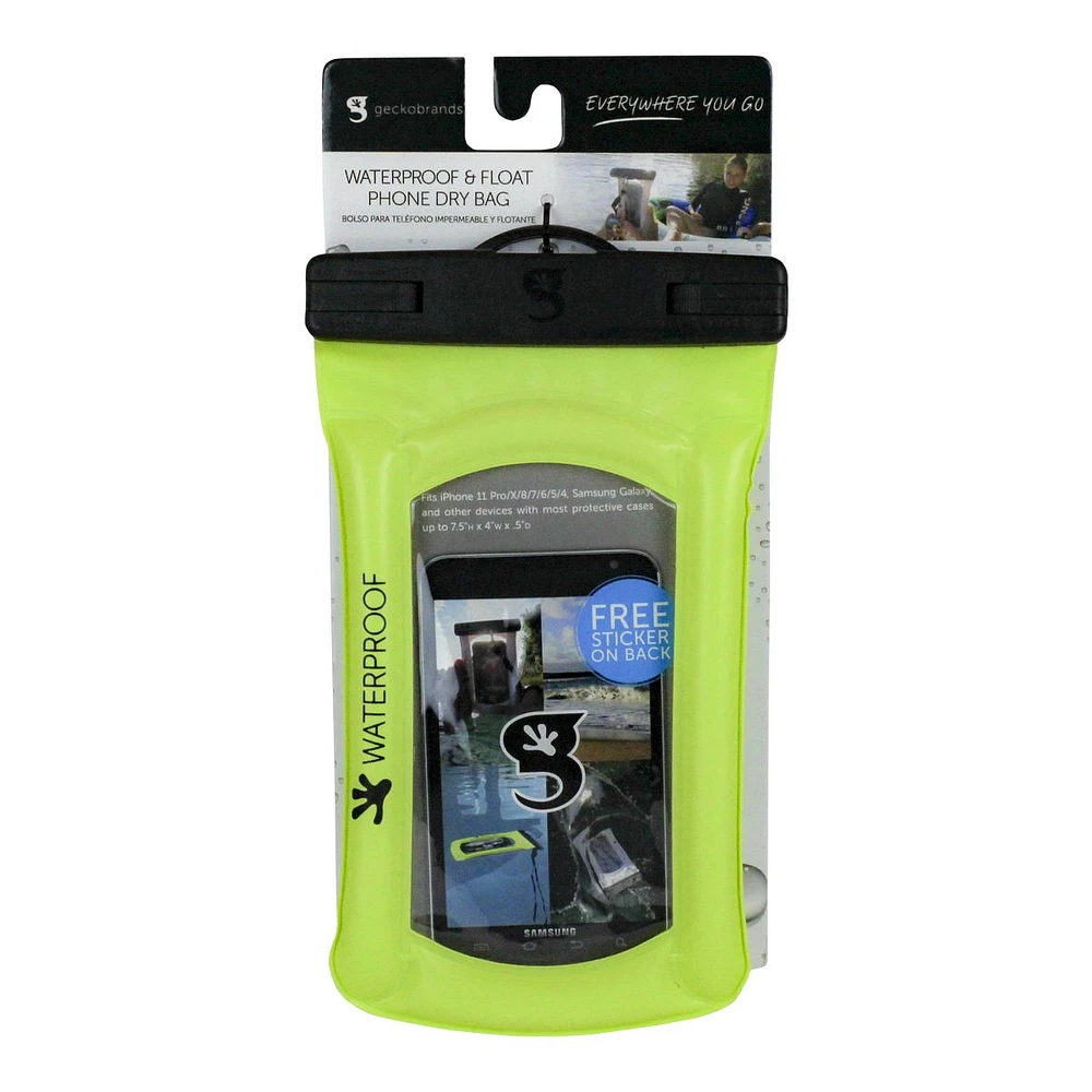 Gecko Float Phone Dry Bag