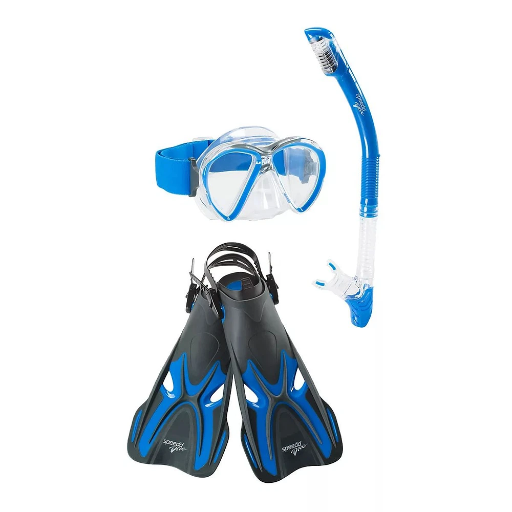 Speedo Reef Seeker Snorkel Set