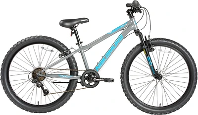 Nakamura Kids' Agyl 24" Junior Mountain Bike, 7 Speed, , Rim Brakes, Hardtail