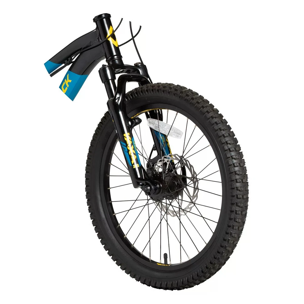 Diamondback Kids' Snake 20" Mountain Bike, 7 Speed, Aluminum Frame, Mechanical Disc Brakes