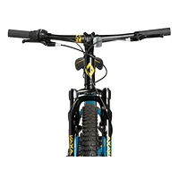 Diamondback Kids' Snake 20" Mountain Bike, 7 Speed, Aluminum Frame, Mechanical Disc Brakes