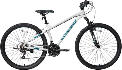 Diamondback Women's Odyssey 27.5" Mountain Bike, 21 Speed, Aluminum Frame, Rim Brakes, Hardtail