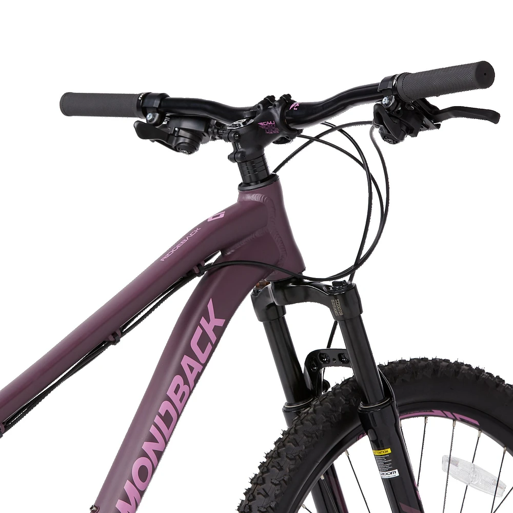 Diamondback Women's Ridgeback 27.5 Mountain Bike, 21 Speed, Aluminum Frame, Mechanical Disc Brakes, Hardtail