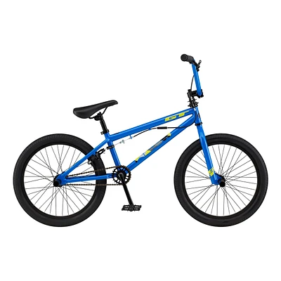 GT Kids' Bank 19" BMX Bike, Steel Frame, U-Brake