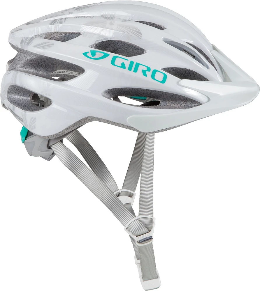 Giro Verona White Pearl Flowers Women's Bike Helmet