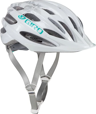 Giro Verona White Pearl Flowers Women's Bike Helmet