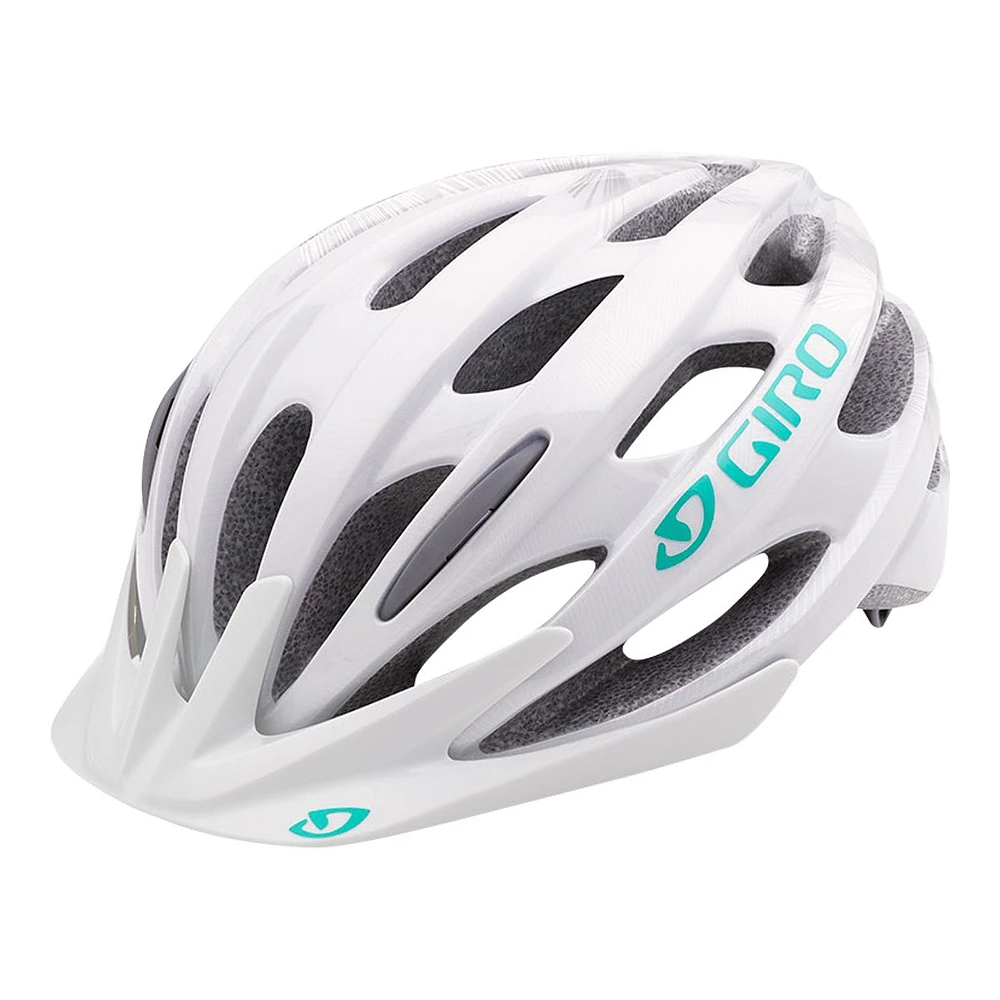 Giro Verona White Pearl Flowers Women's Bike Helmet