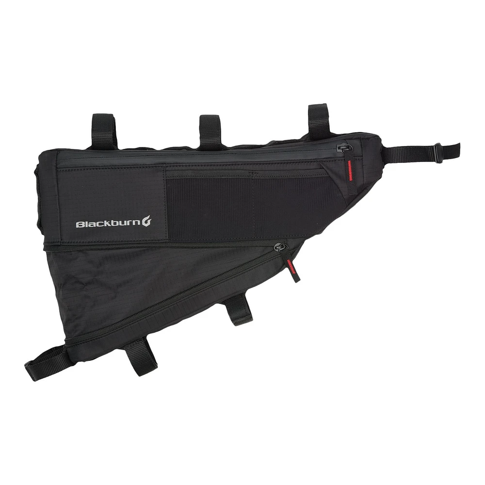 Blackburn Outpost Bike Frame Medium Bike Bag Velco Strap, Hi-Visibility Fabric