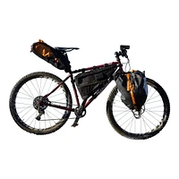 Blackburn Outpost Bike Frame Medium Bike Bag Velco Strap, Hi-Visibility Fabric