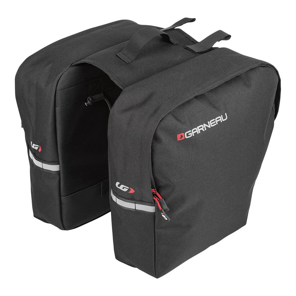 Louis Garneau City Panier Bike Bag Bungee and Hook, 12L